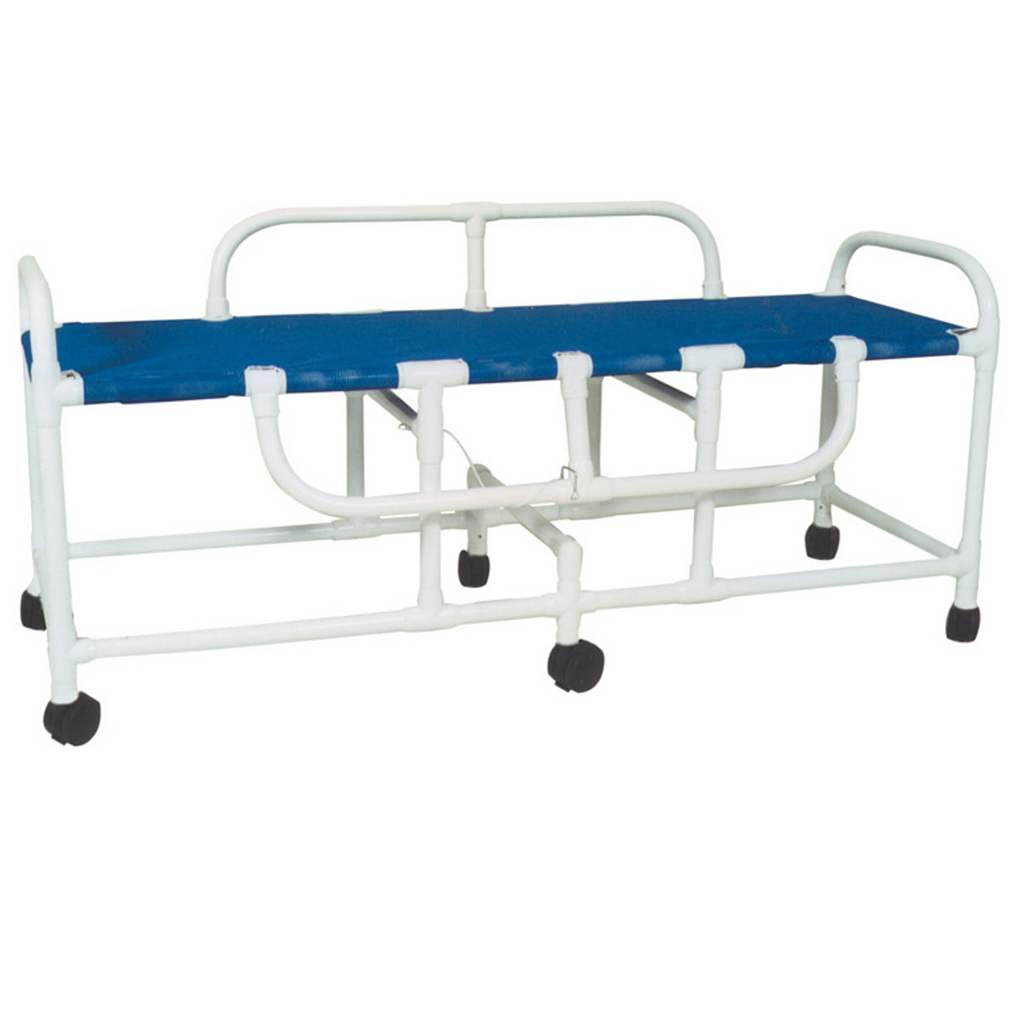MJM Echo Sling Shower Gurney | Healthcare-Grade PVC Patient Transport & Shower Bed