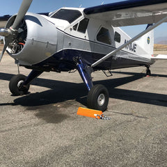 Elasco 45" Aircraft Wheel Chock with Glow & Reflectors