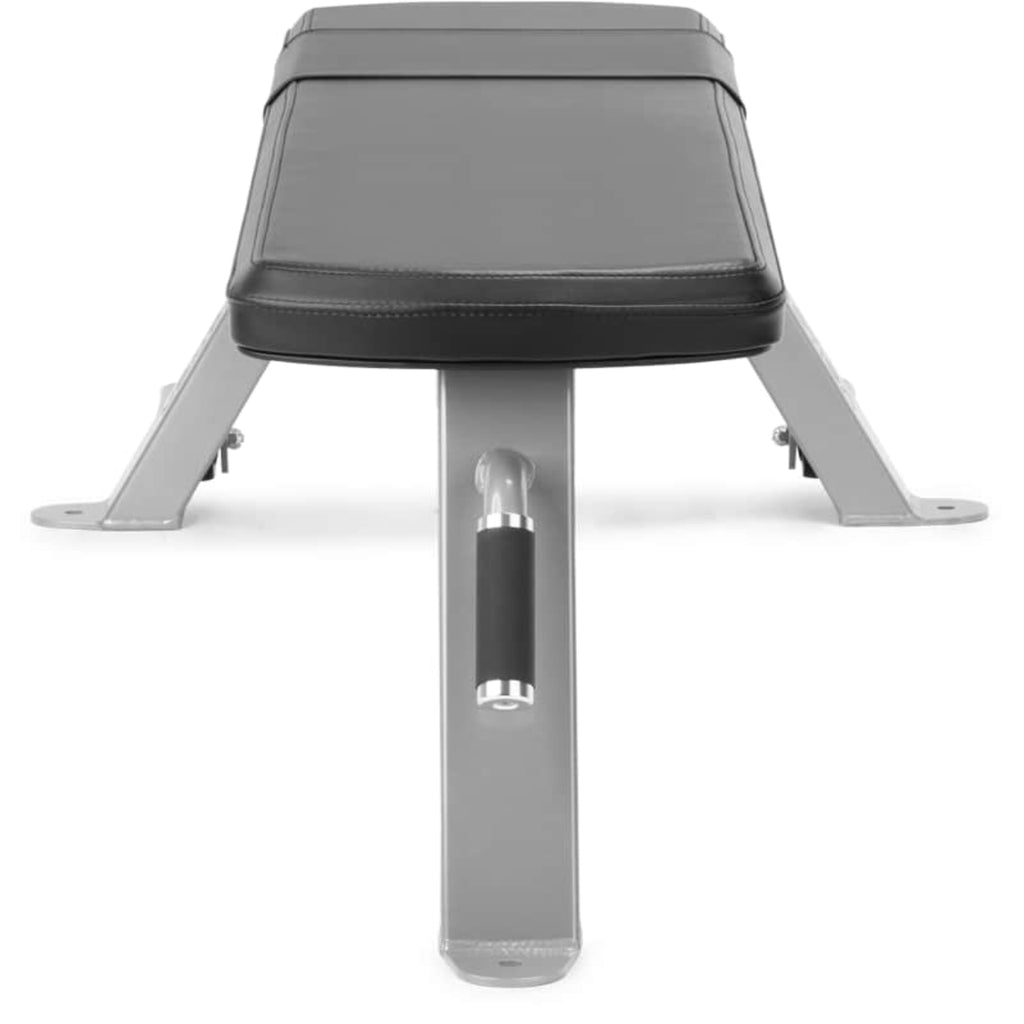 Freemotion EPIC Flat Bench – Heavy-Duty Free Weight Station with Tripod Base and Transport Wheels