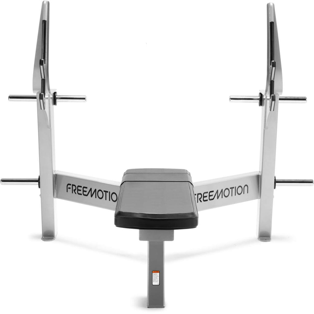 Freemotion Free Weights Olympic Flat Bench — High-Capacity Horizontal Chest Press Station