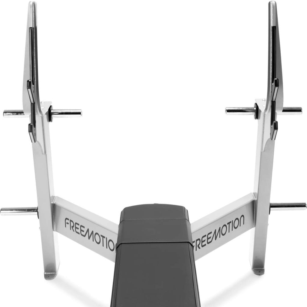 Freemotion Free Weights Olympic Flat Bench — High-Capacity Horizontal Chest Press Station