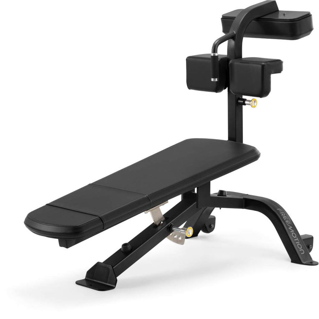 Freemotion Abdominal Bench – Adjustable Multi-Angle Core Strength Station for Commercial Facilities