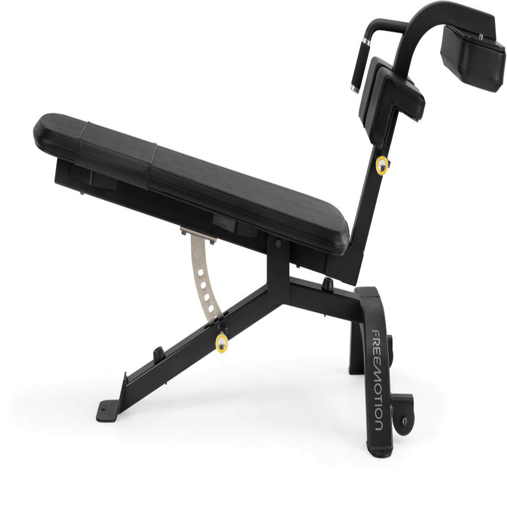 Freemotion Abdominal Bench – Adjustable Multi-Angle Core Strength Station for Commercial Facilities