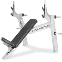 Freemotion Free Weights Olympic Incline Bench — High-Capacity Commercial Upper Body Pressing Station