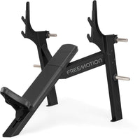Freemotion Free Weights Olympic Incline Bench — High-Capacity Commercial Upper Body Pressing Station