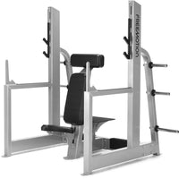 Freemotion Free Weights Olympic Military Press — Heavy-Duty Overhead Shoulder Pressing Station