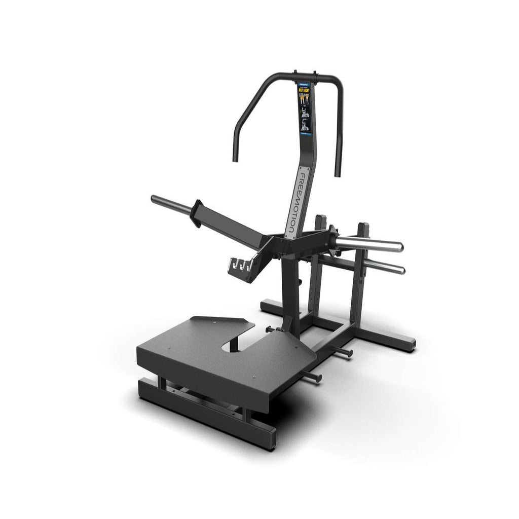 Freemotion EPIC Plate Loaded Belt Squat Machine – Spine-Decompressed Lower Body Strength and Squatting Station