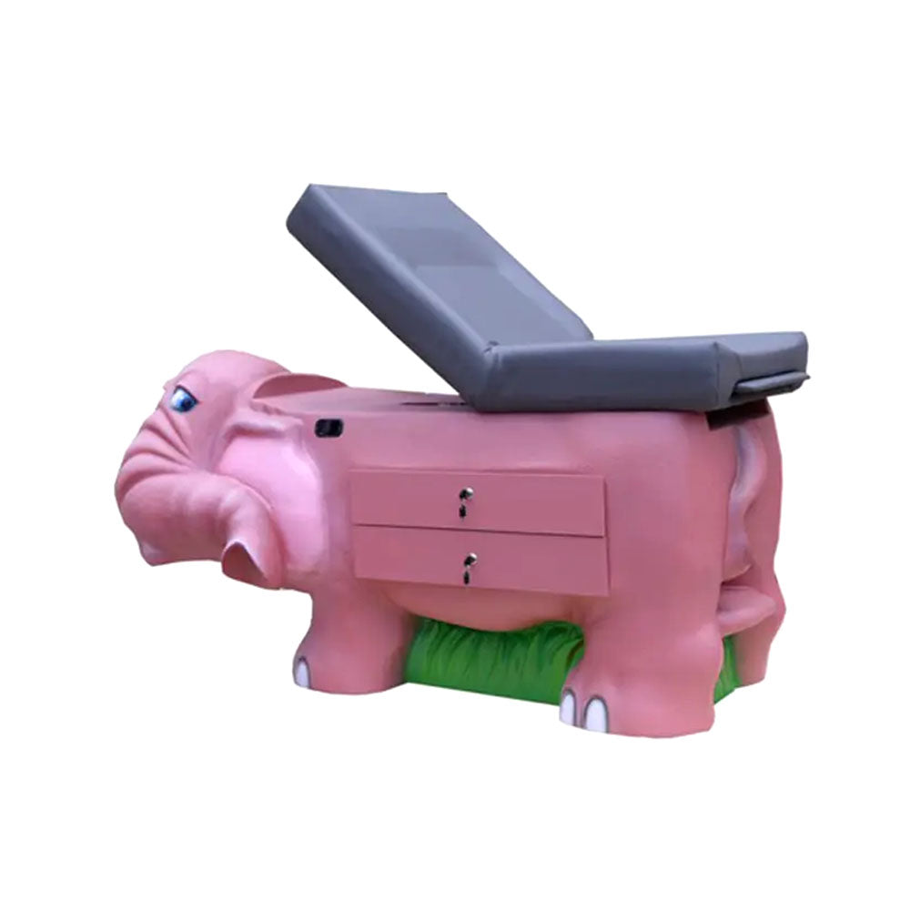 Pedia Pals ZooPal Elephant Pediatric Exam Table | Anxiety-Reducing Clinical Workspace