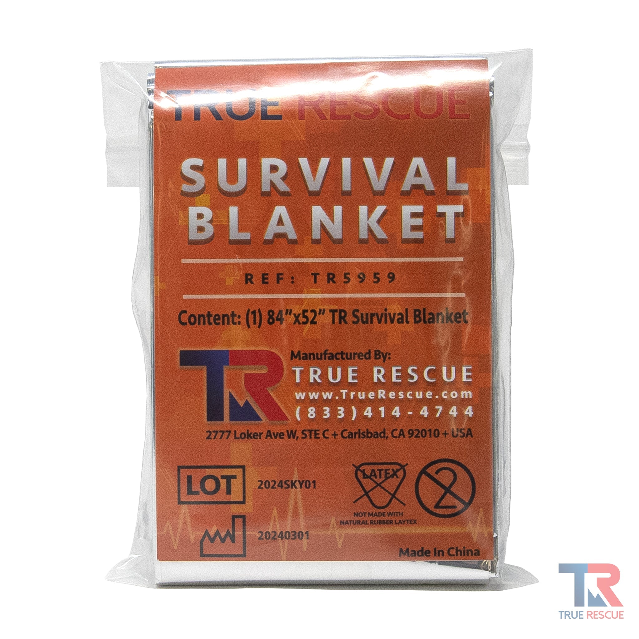 Cubix Safety Emerg-BLNKT Emergency Survival Blanket