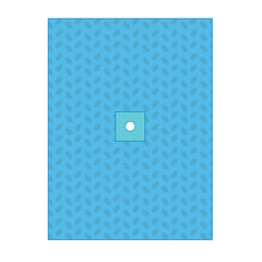 SUBMED Knee Extremity Drapes with Elastic Fenestration