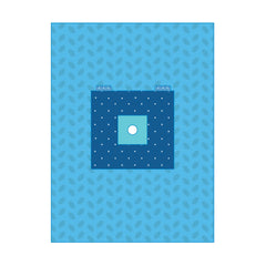 SUBMED Knee Extremity Drapes with Elastic Fenestration