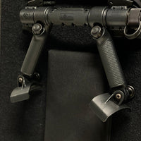 HighCom Armor Elzetta Shield Light & Tridextrous Handle | Integrated Tactical Illumination & Multi-Grip Shield System