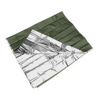 Elite First Aid Emergency Blanket (Olive Drab/Silver Reversible)
