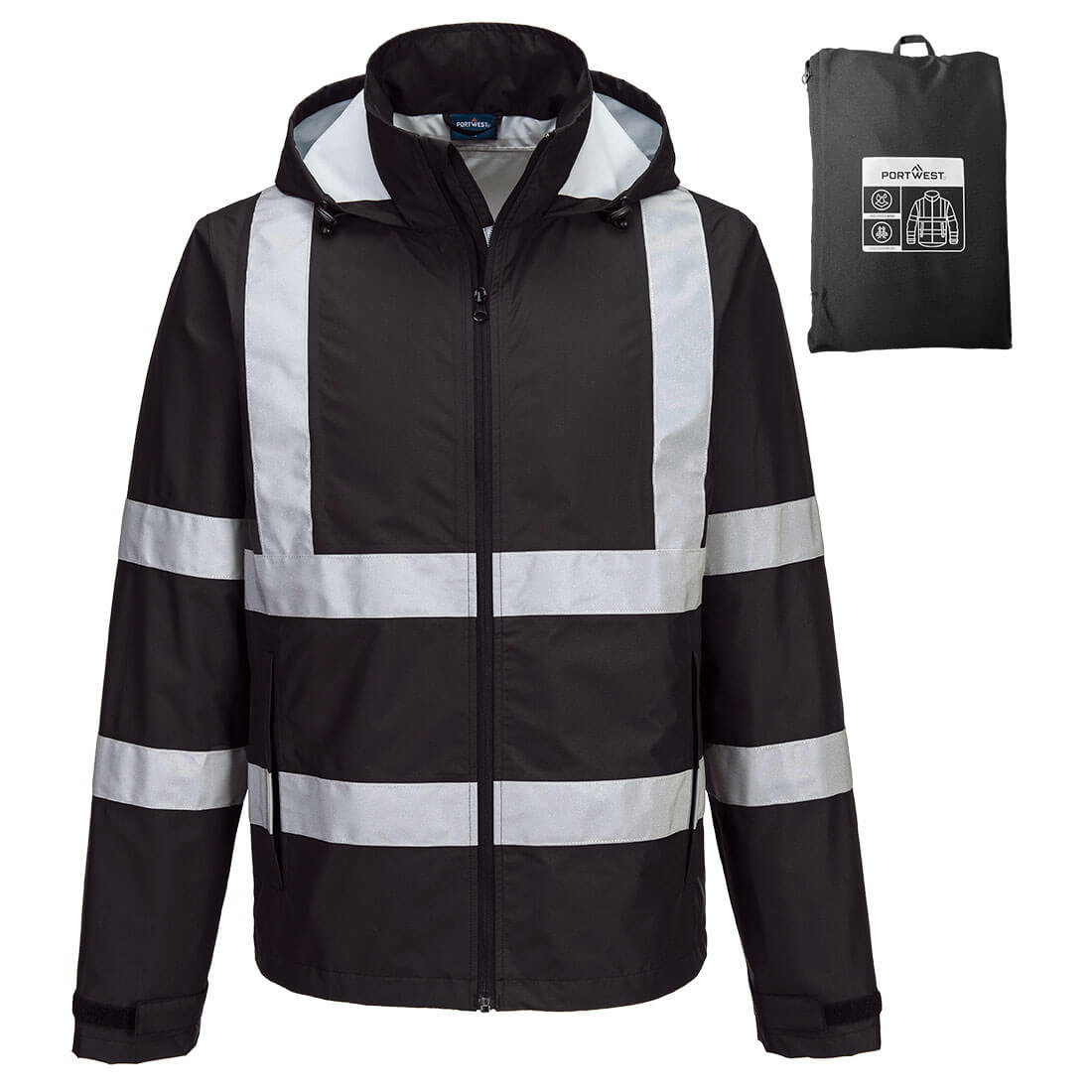 Portwest F442 Iona Enhanced Lightweight Packable Jacket