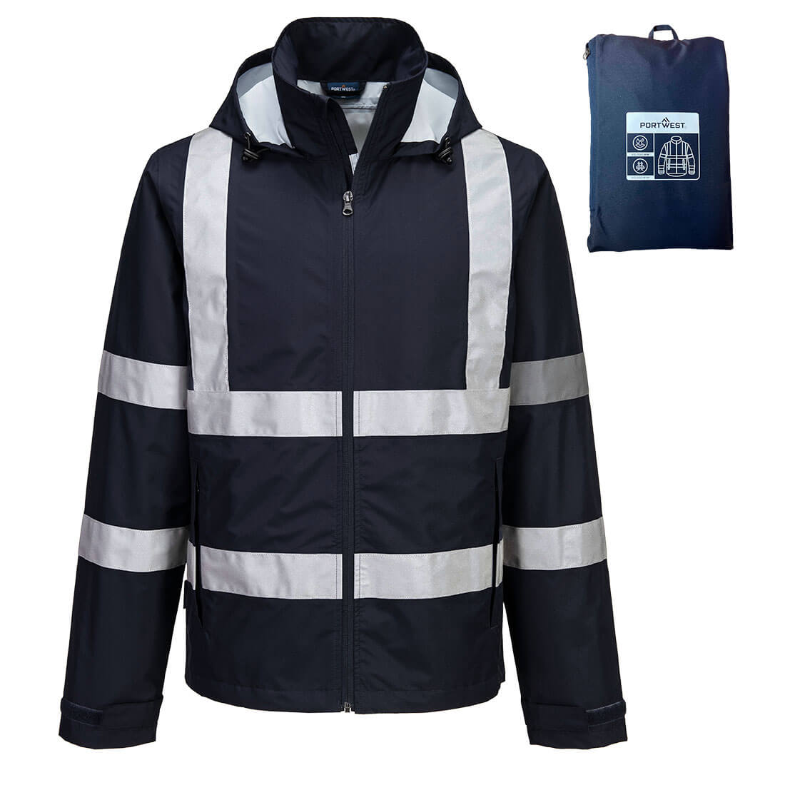 Portwest F442 Iona Enhanced Lightweight Packable Jacket