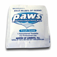 Paws Antimicrobial Hand Wipes (Box of 4)