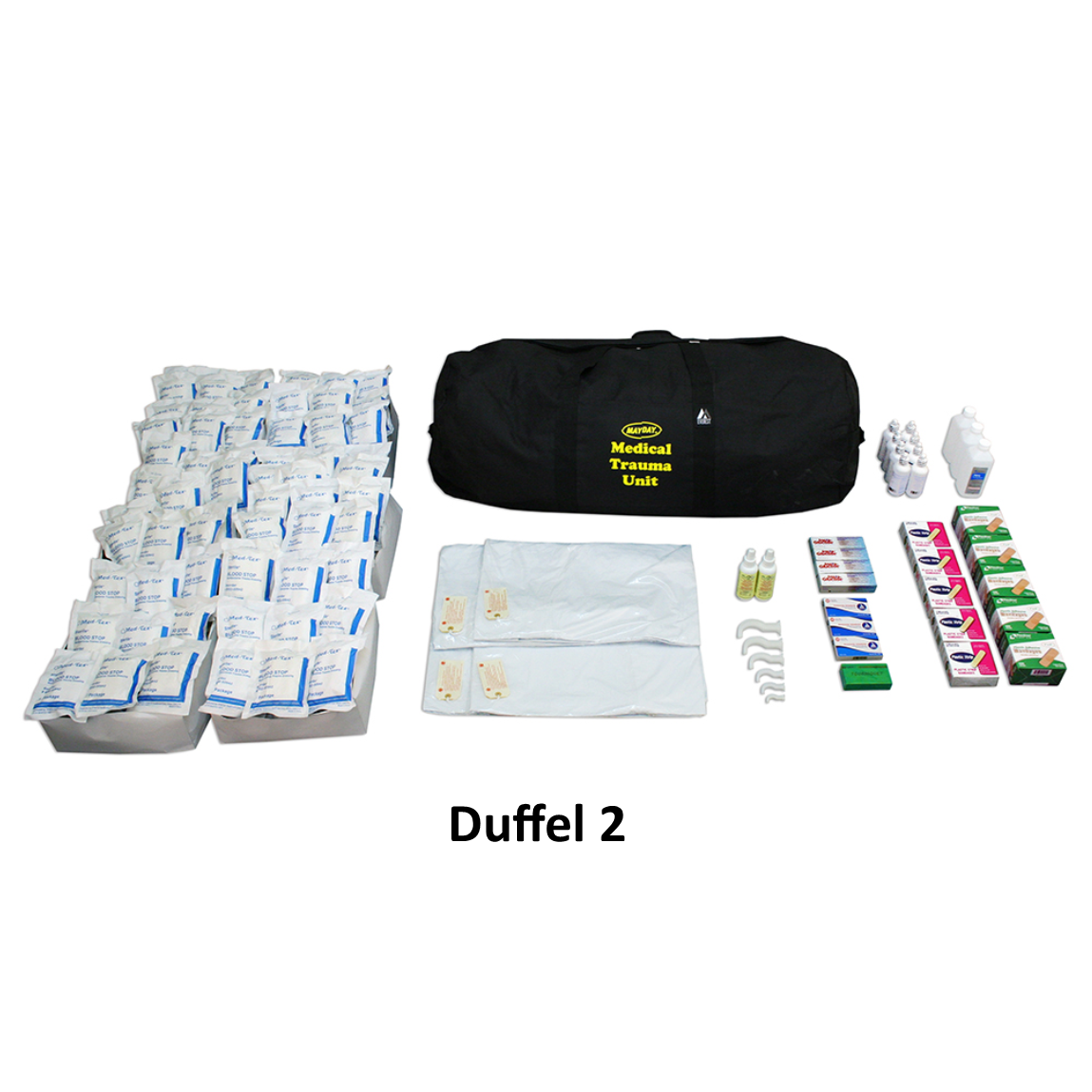 MayDay 1000 Person Trauma Unit First Aid Kit - High-Capacity Emergency Response System