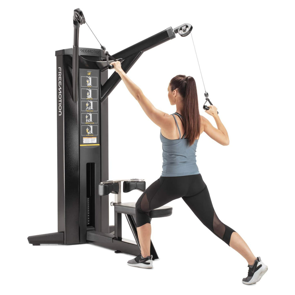 Freemotion GENESIS Lat Machine (G620) – Unilateral Cable Strength and Upper Body Conditioning Station