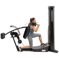 Freemotion Genesis Squat Machine for Lower Body Biomechanical Closed-Chain Strength Training