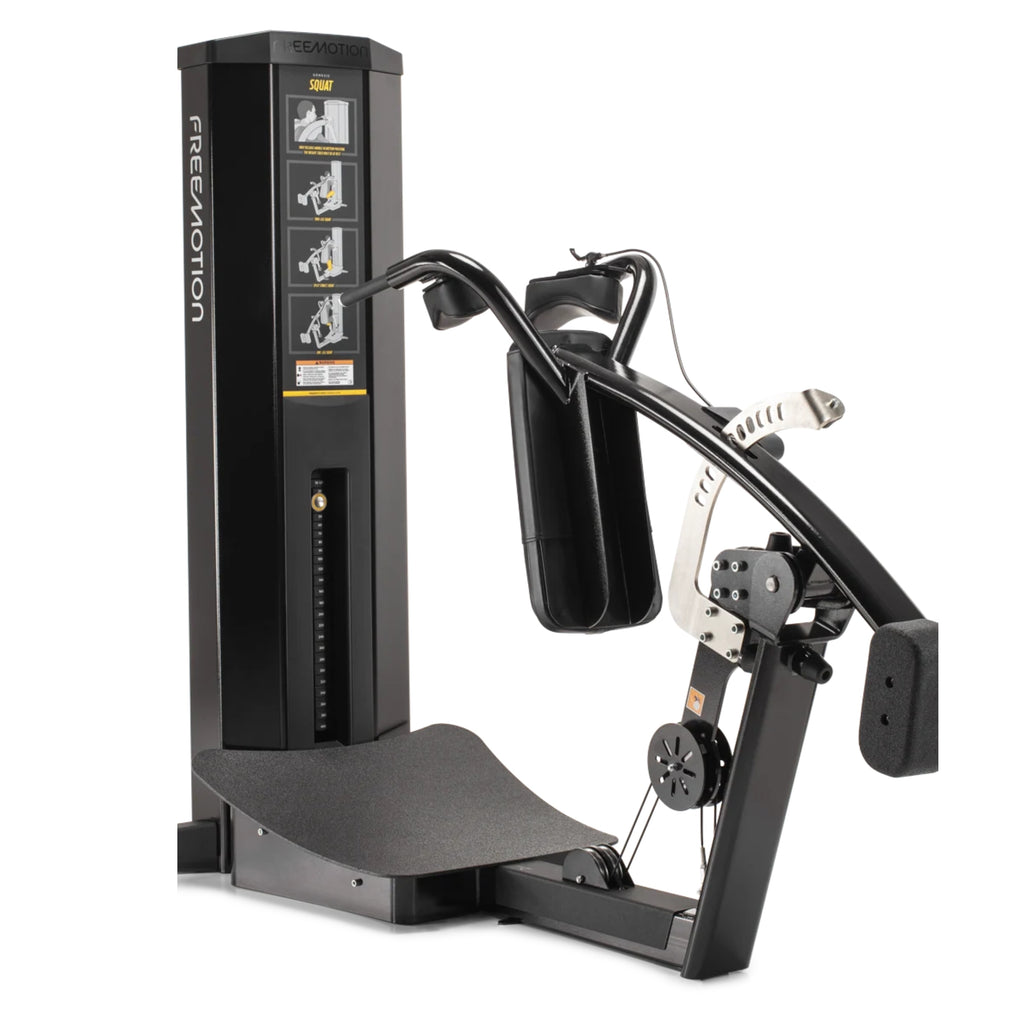 Freemotion Genesis Squat Machine for Lower Body Biomechanical Closed-Chain Strength Training
