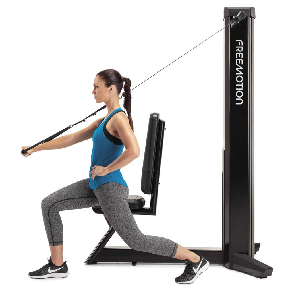 Freemotion GENESIS Triceps Machine – Unilateral Overhead and Extension Cable Strength Station