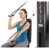 Freemotion GENESIS Triceps Machine – Unilateral Overhead and Extension Cable Strength Station