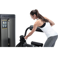 Freemotion EPIC Selectorized Back Extension Machine – Isolated Lower Back and Posterior Chain Conditioning Station