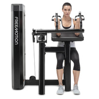Freemotion EPIC Selectorized Biceps Curl Machine – Isolated Upper Arm and Arm Flexion Strength Station