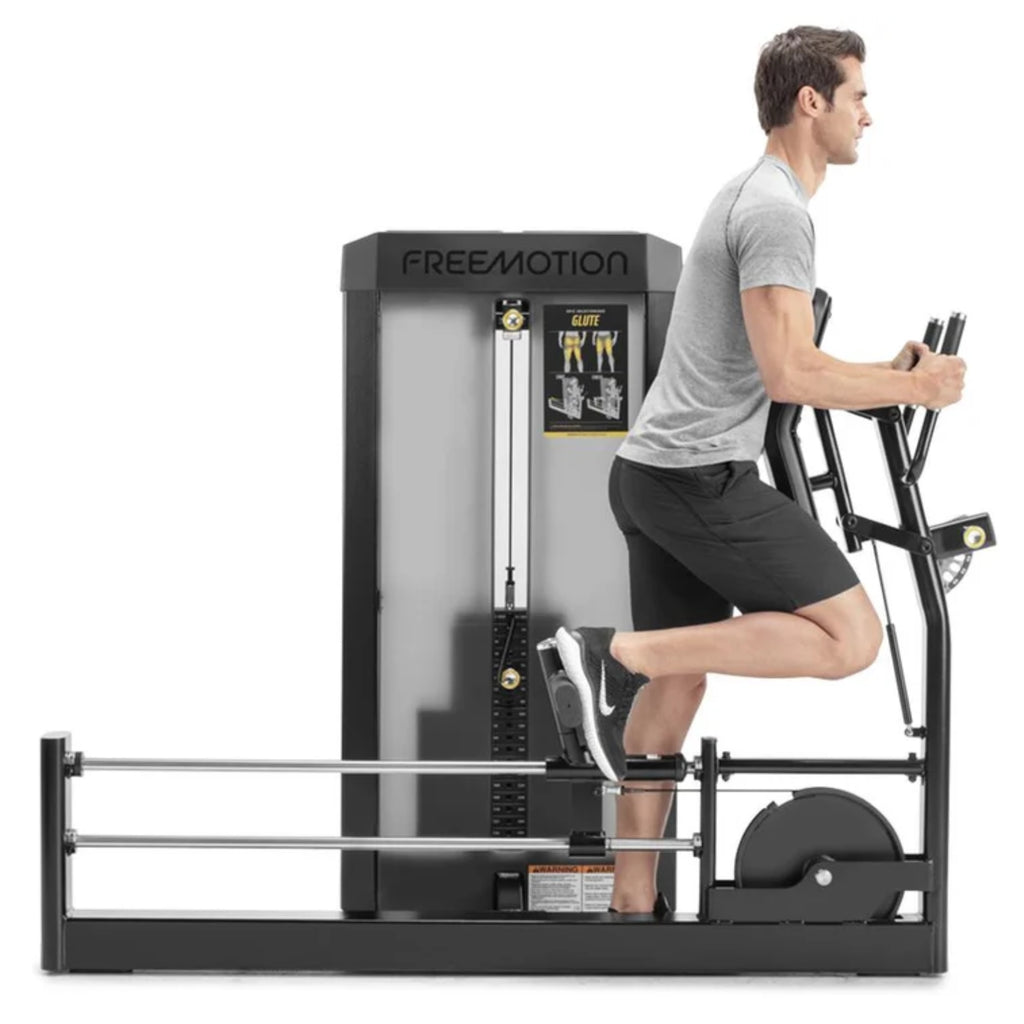 Freemotion EPIC Selectorized Glute Machine for Biomechanically Isolated Posterior Chain Conditioning