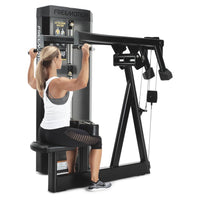 Freemotion EPIC Selectorized Lat Pulldown / High Row Machine – Diverging Unilateral Back Strength Station