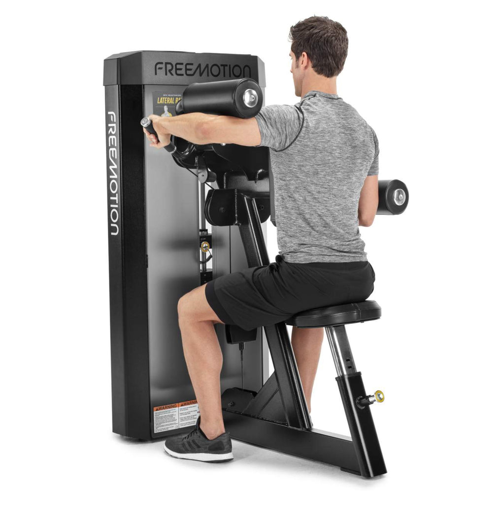 Freemotion EPIC Selectorized Lateral Raise – Commercial Deltoid Strength and Rehabilitation Machine