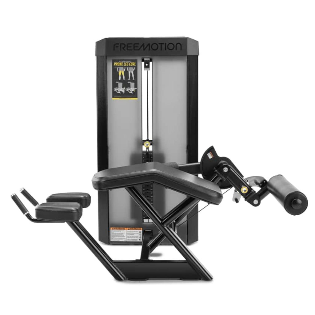 Freemotion EPIC Selectorized Prone Leg Curl Machine – Isolated Lying Hamstring and Posterior Chain Conditioning Station