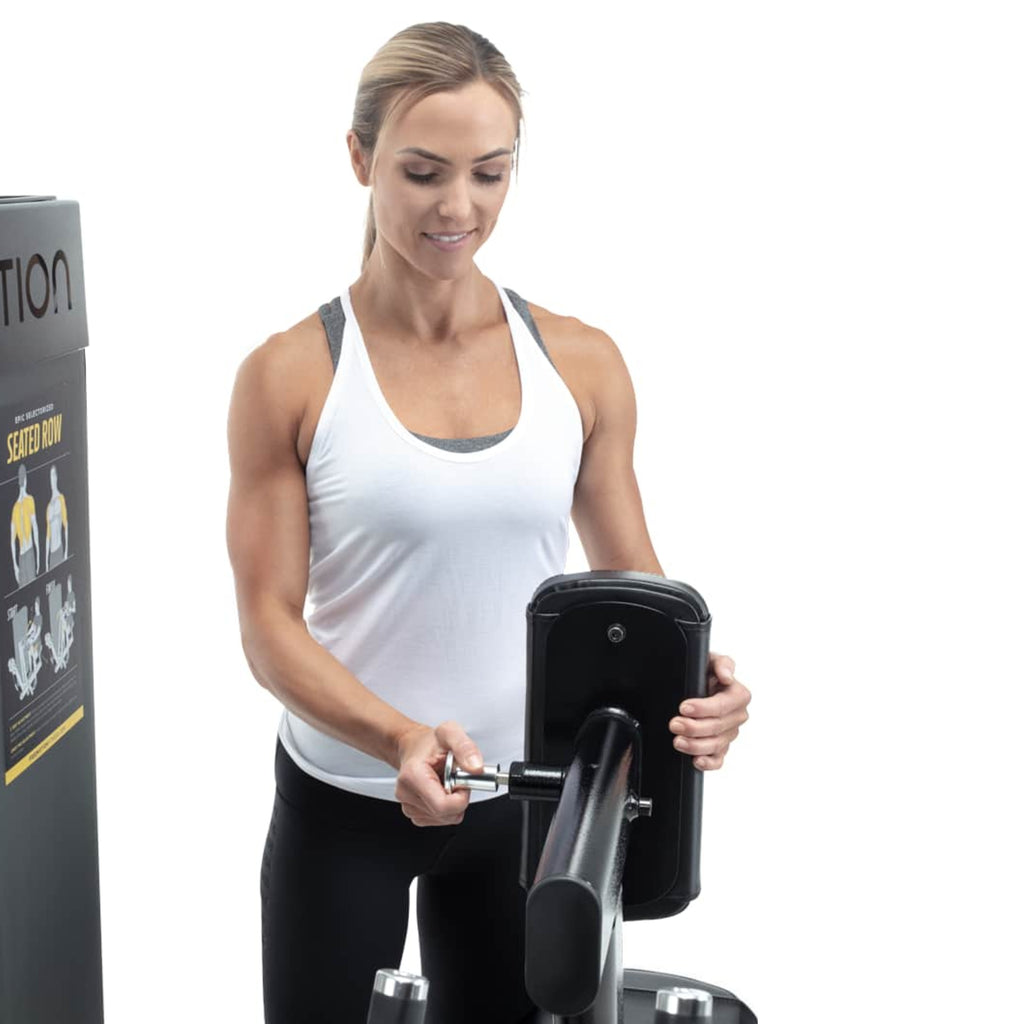 Freemotion EPIC Selectorized Seated Row Machine for Isolated Scapular Pulling and Upper Back Conditioning