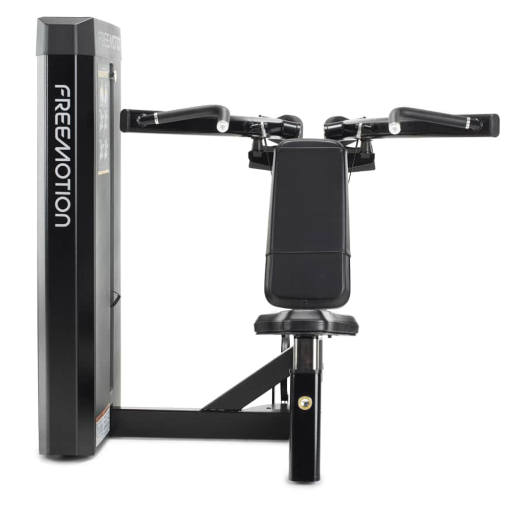 Freemotion EPIC Selectorized Shoulder Press Machine – Converging Unilateral Deltoid and Overhead Pressing Station