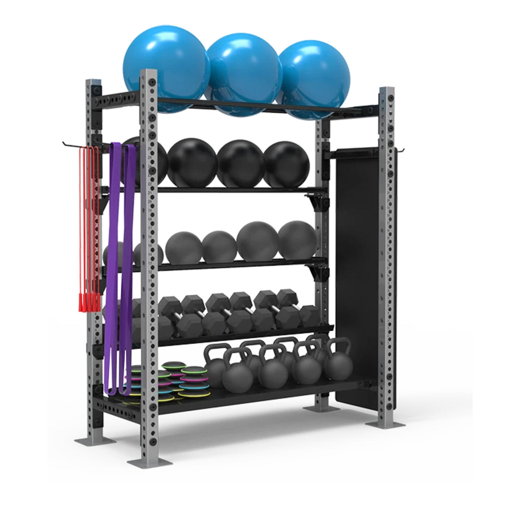 Freemotion FitRig Attachments Multipurpose Flat Shelf (6 ft / 1.8 m) — Heavy-Duty Modular Storage Rack