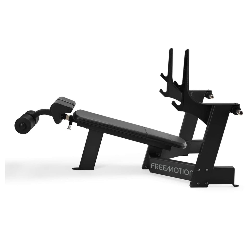 Freemotion Free Weights Olympic Decline Bench — High-Capacity Lower Pectoral Press Station