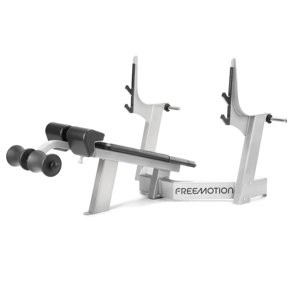 Freemotion Free Weights Olympic Decline Bench — High-Capacity Lower Pectoral Press Station