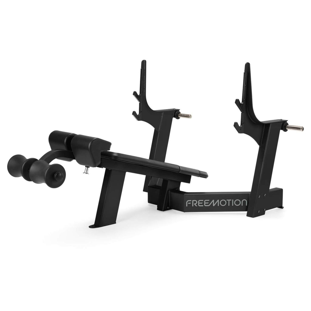 Freemotion Free Weights Olympic Decline Bench — High-Capacity Lower Pectoral Press Station