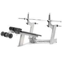 Freemotion Free Weights Olympic Decline Bench — High-Capacity Lower Pectoral Press Station