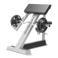Freemotion Free Weights Preacher Curl — Commercial Isolated Biceps Station