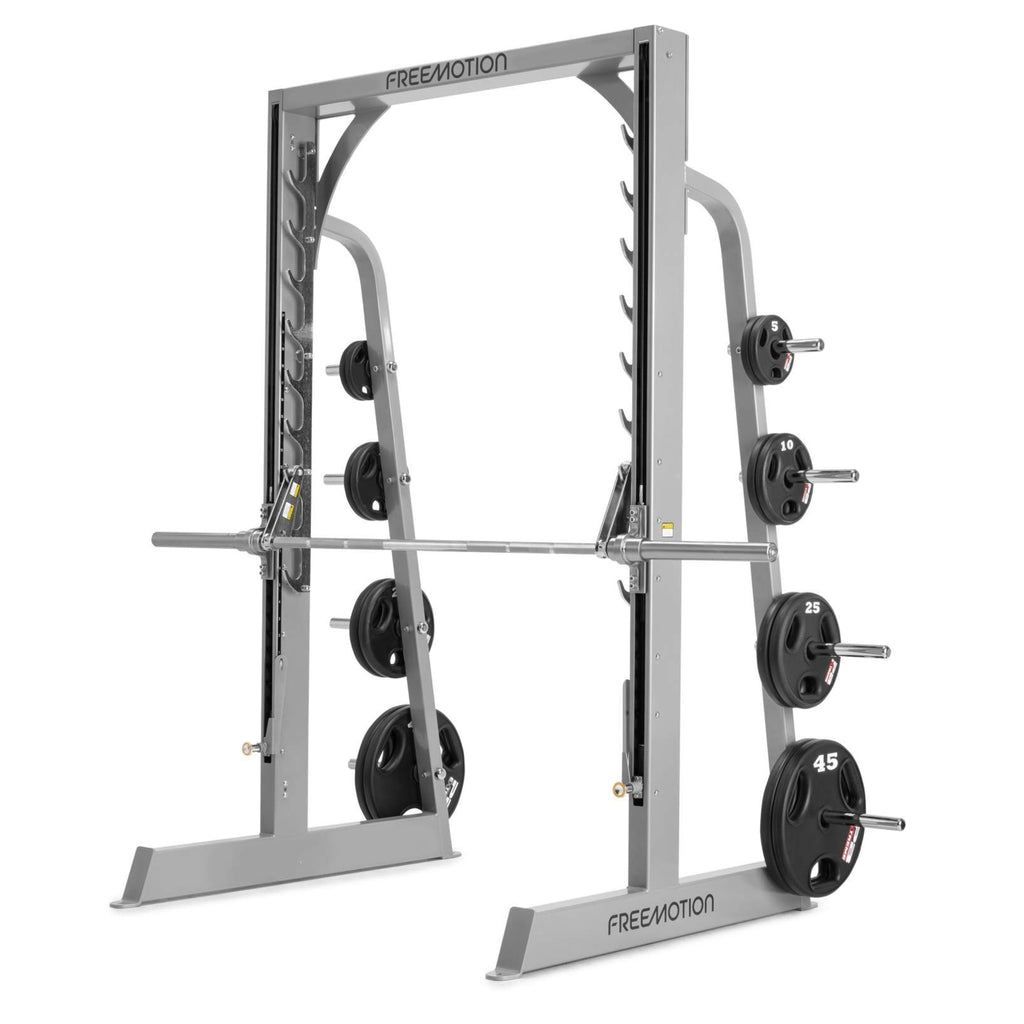 Freemotion Free Weights Smith Machine — Commercial Guided Barbell Strength System