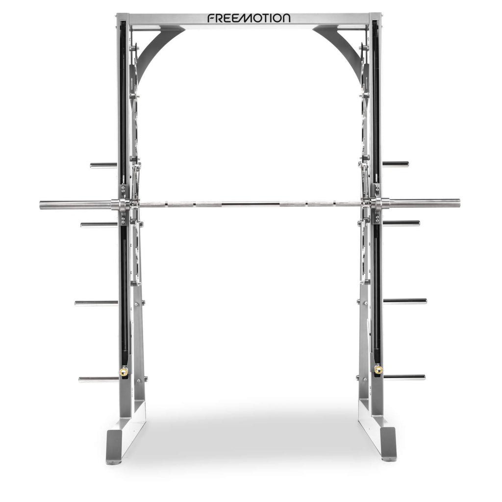 Freemotion Free Weights Smith Machine — Commercial Guided Barbell Strength System