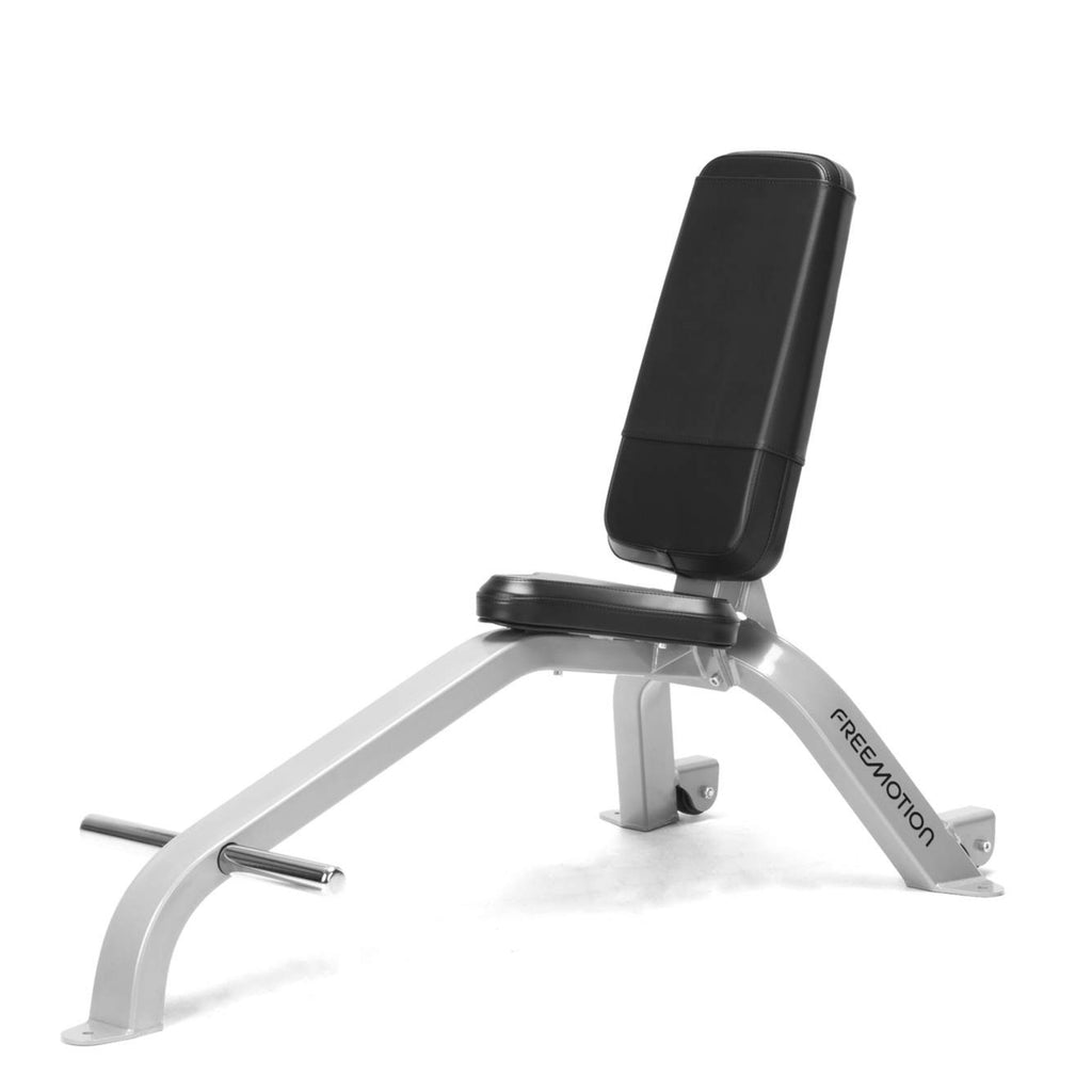 Freemotion Free Weights Utility Bench — Compact Heavy-Duty Seated Strength Station