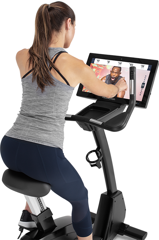 Freemotion u22.9 Upright Bike / Immersive Low-Impact Upright Cycling