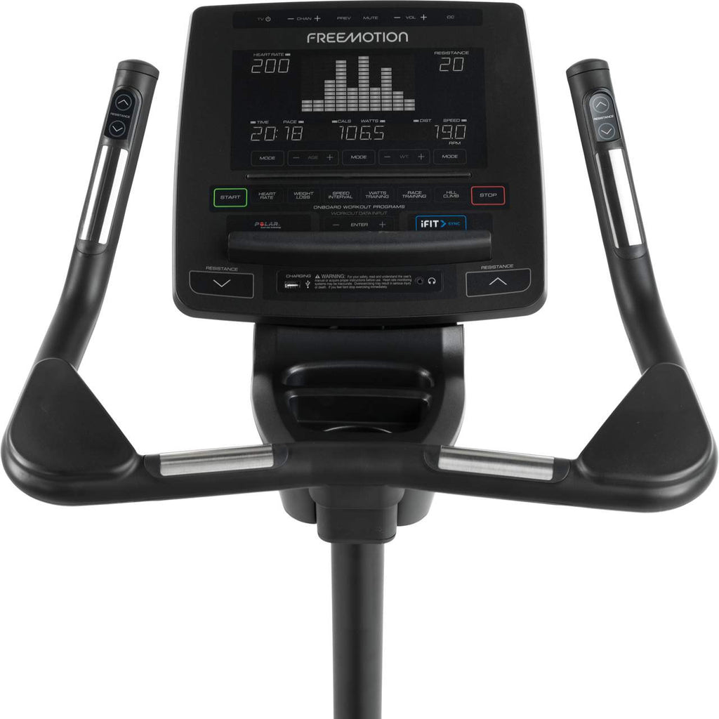 Freemotion u10.9b Upright Bike – iFIT®-Enabled Commercial Stationary Bike for Institutional Facilities