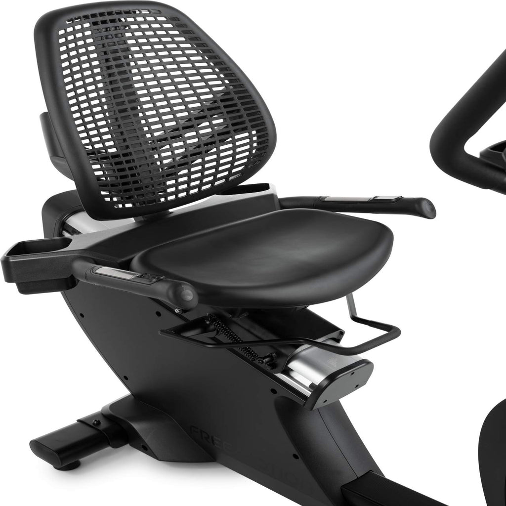 Freemotion r10.9b Recumbent Bike LED iFit Sync Self-Powered — Smart Commercial Step-Thru Stationary Bike