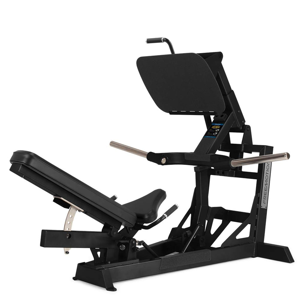 Freemotion EPIC Plate Loaded Leg Press – Heavy-Duty Lower Body Strength Machine with Line-X® Foot Platform