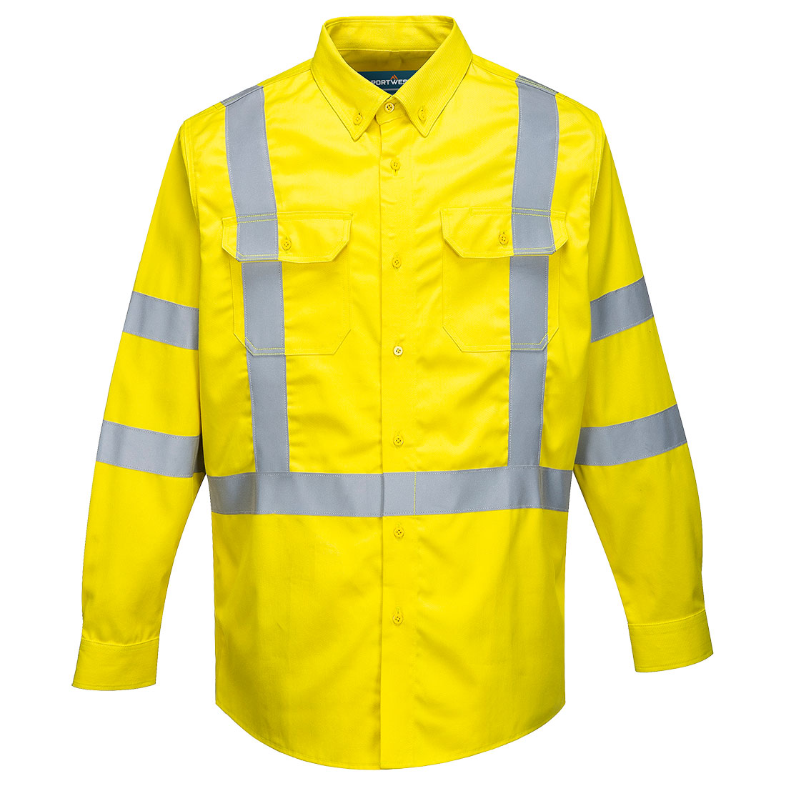 Portwest FR95 Bizflame 88/12 Hi-Vis FR Shirt