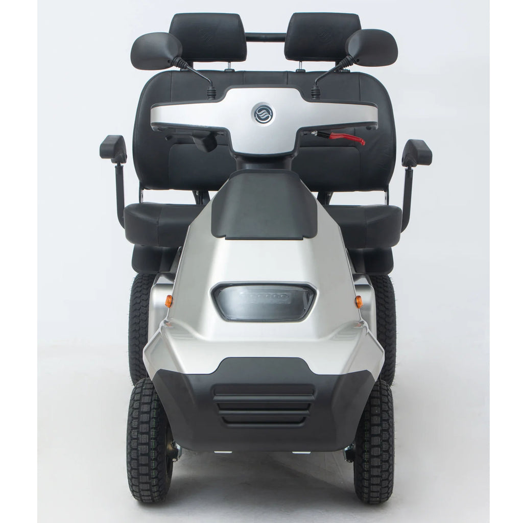 Afikim Afiscooter S4 AT Duo – Heavy-Duty 600lb Capacity Dual-Occupant All-Terrain Transport