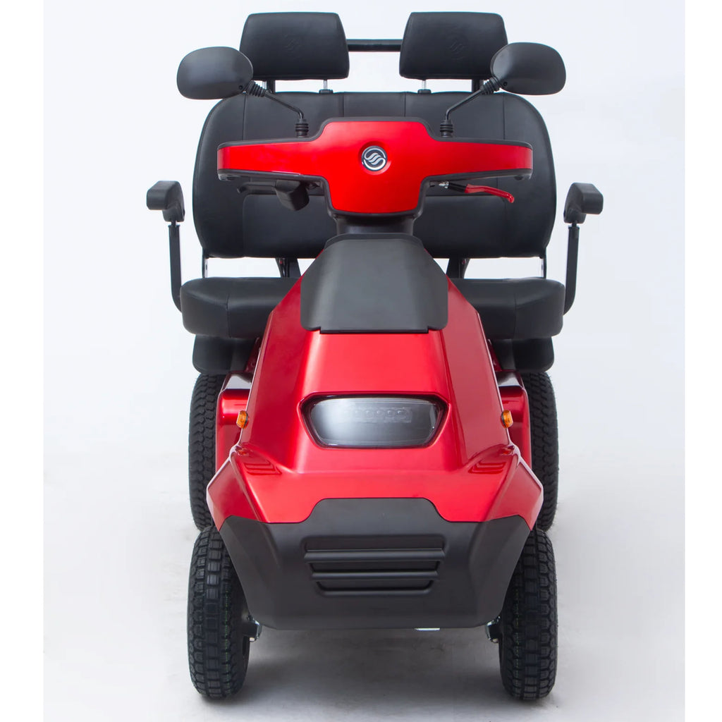 Afikim Afiscooter S4 AT Duo – Heavy-Duty 600lb Capacity Dual-Occupant All-Terrain Transport